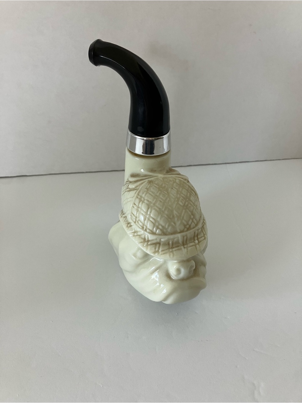 Avon Vintage Bulldog Pipe-Shaped Decanter